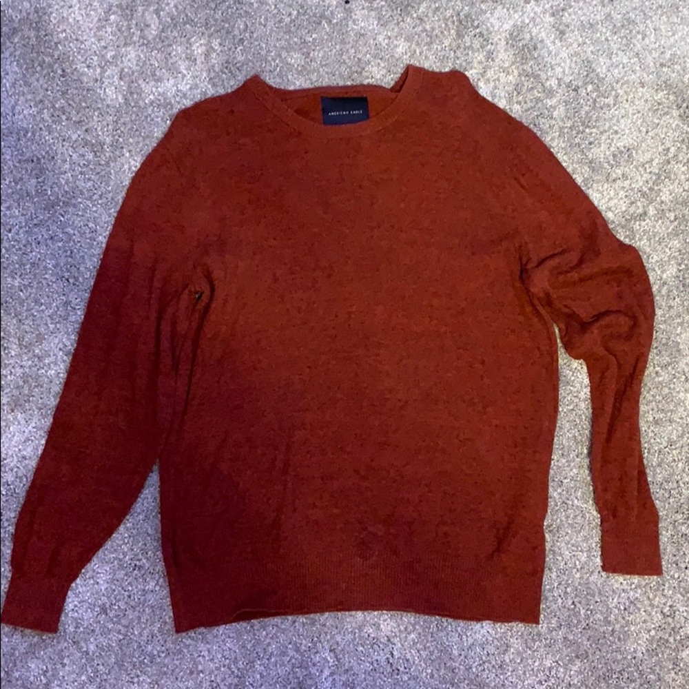 American Eagle Orange Sweater
